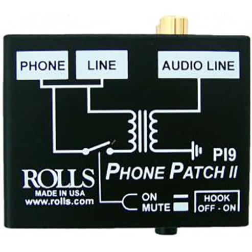 Rolls PI9 Phone Patch II Telephone Output Adapter