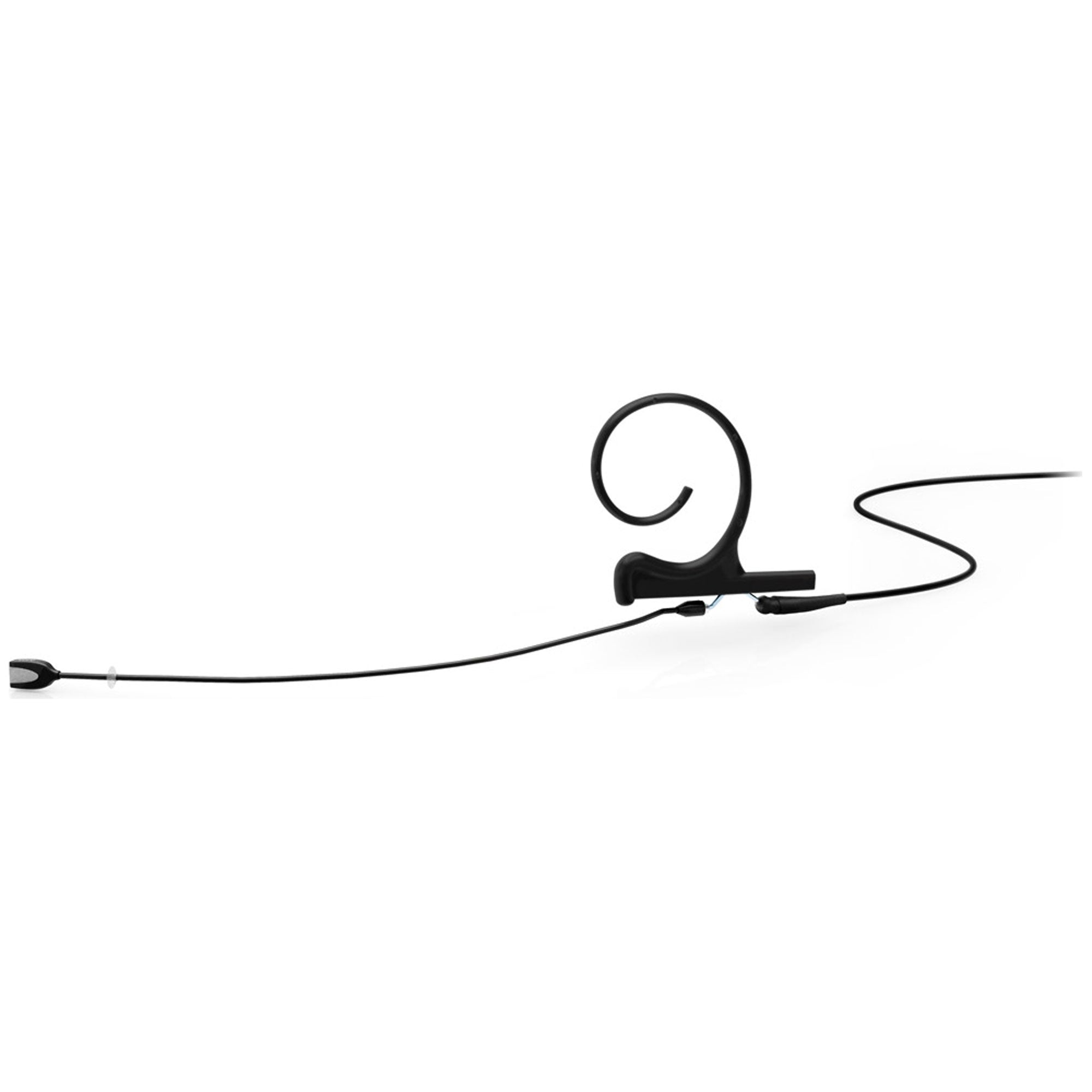 DPA 4166 CORE Slim Omnidirectional Earset Microphone with MicroDot Only (110mm Boom, Black)