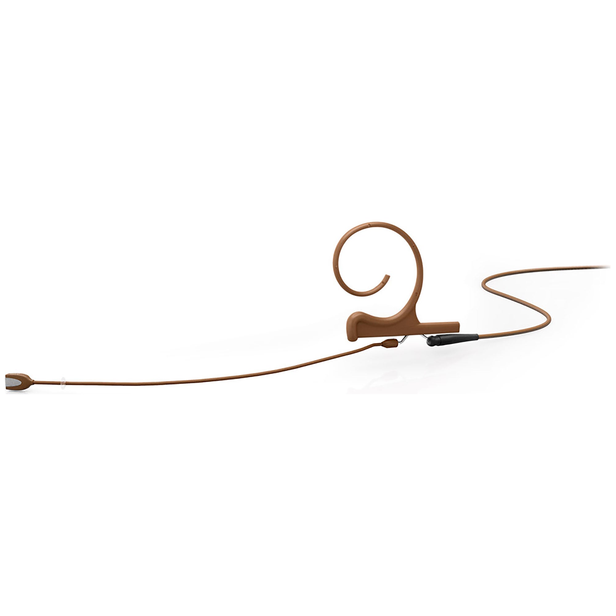 DPA 4166 CORE Slim Omnidirectional Earset Microphone with TA4F Adapter (110mm Boom, Brown)