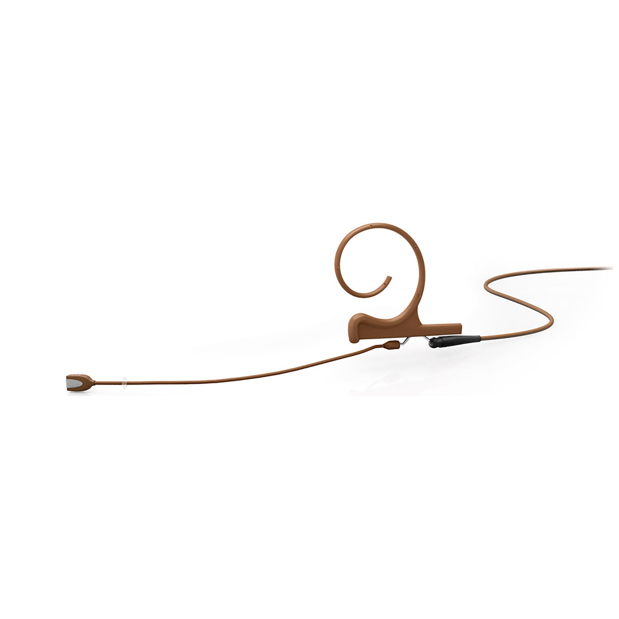 DPA 4166 CORE Slim Omnidirectional Earset Microphone with MicroDot Only (90mm Boom, Brown)