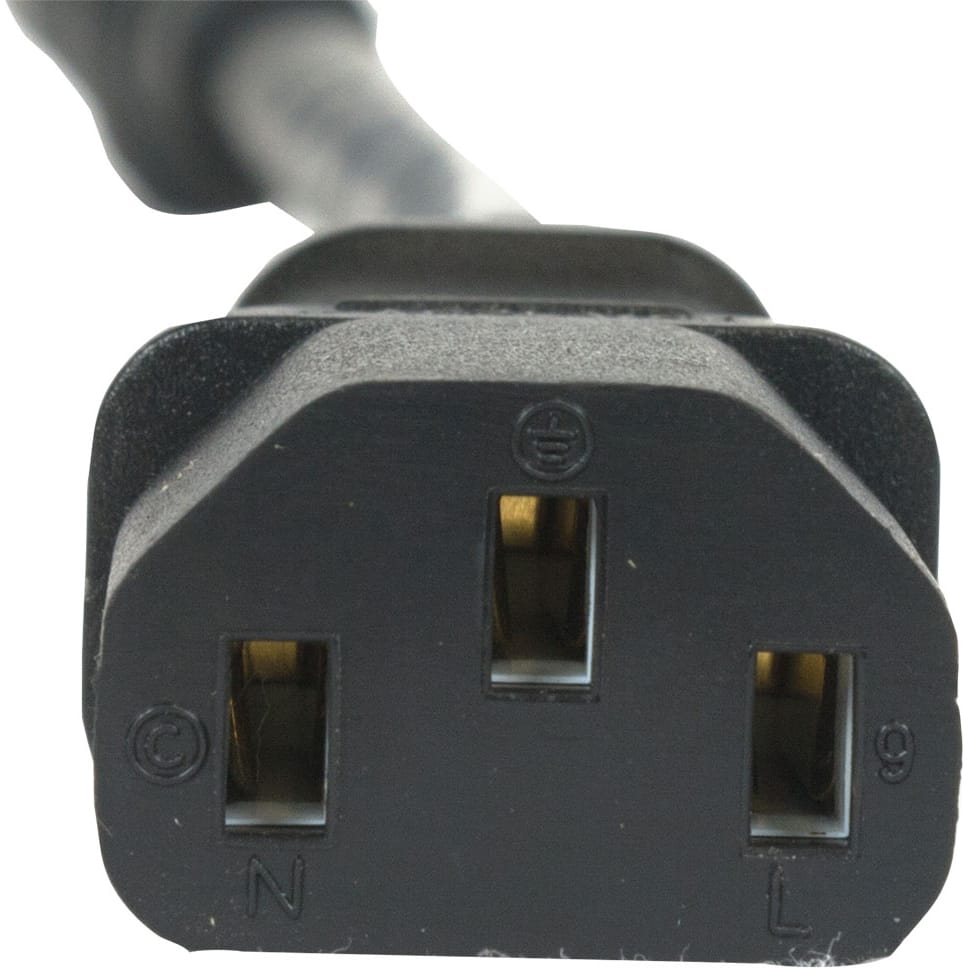 Lowell IEC-12X10 IEC Power Cord (Straight)