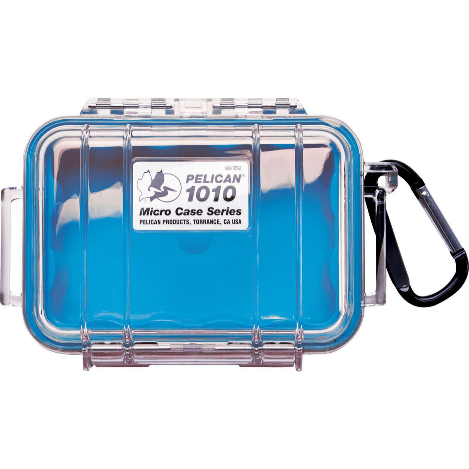 Pelican 1010 Micro Case (Blue / Clear)