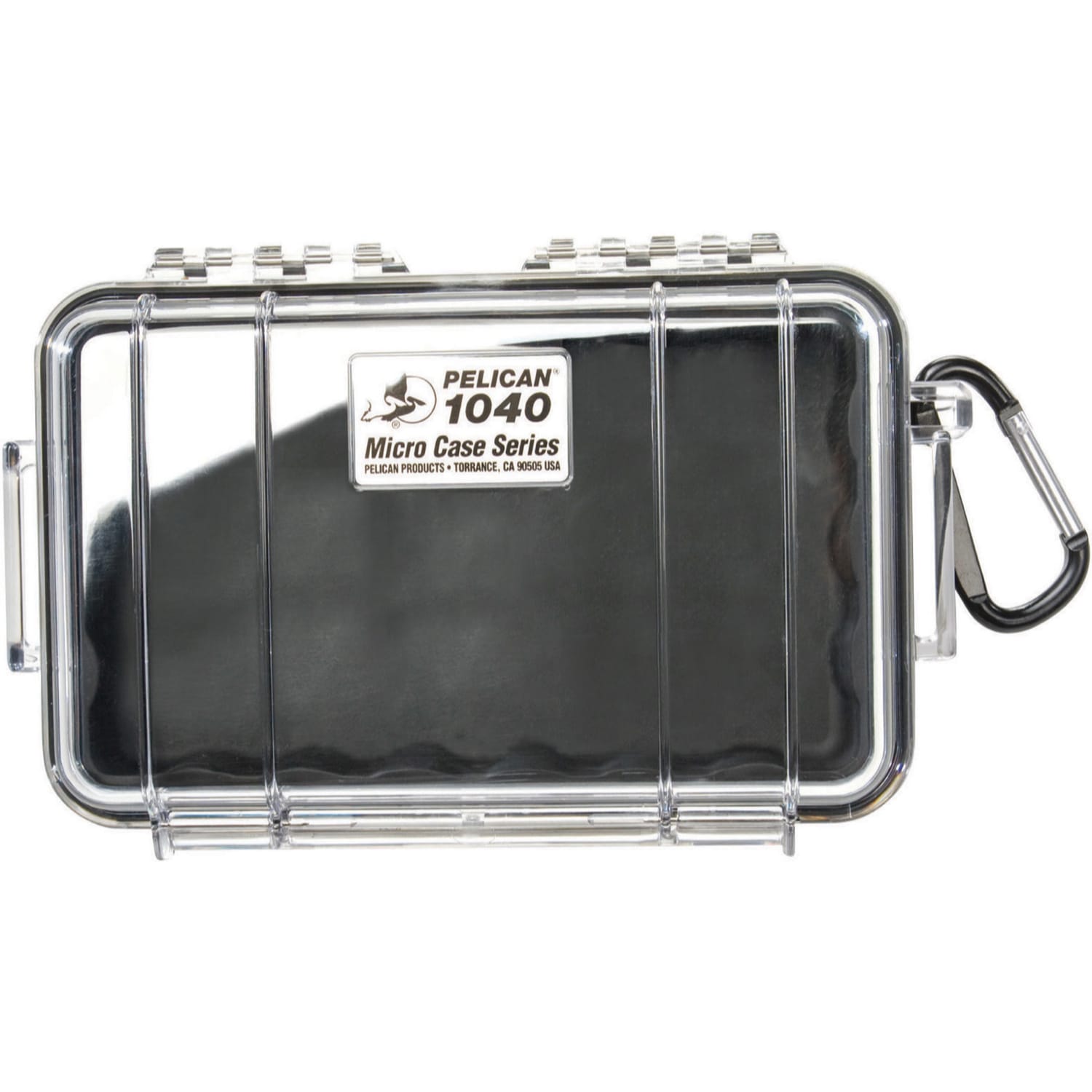 Pelican 1040 Micro Case (Black / Clear)