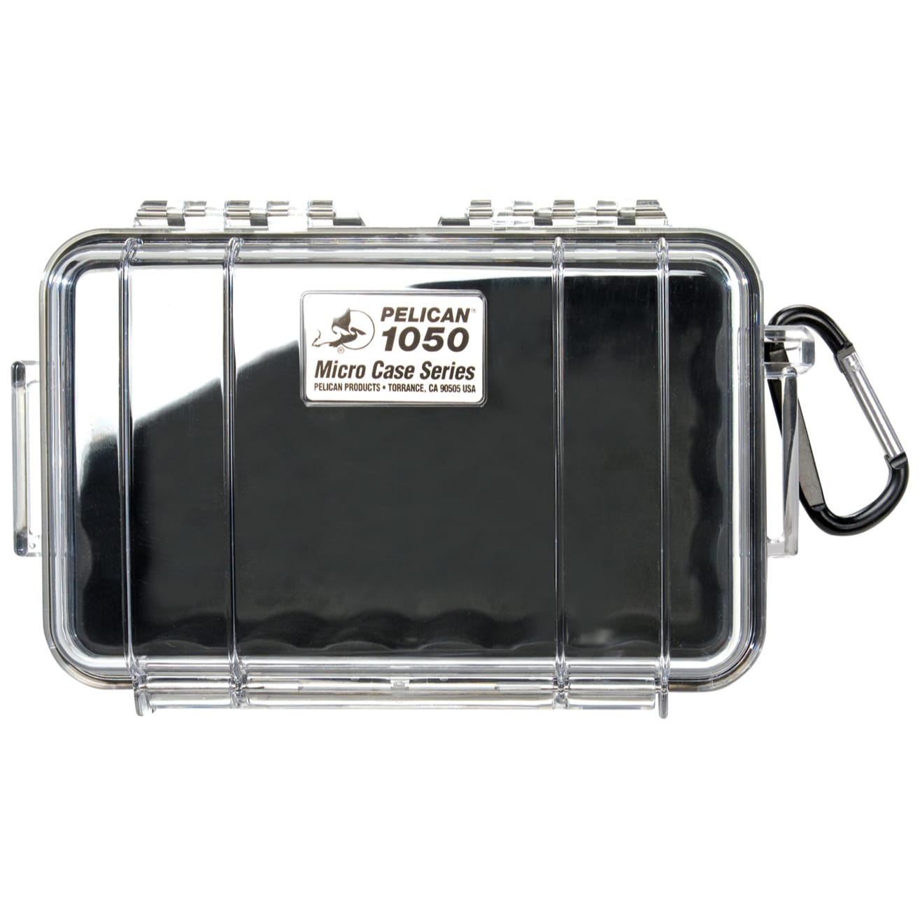 Pelican 1050 Micro Case (Black / Clear)