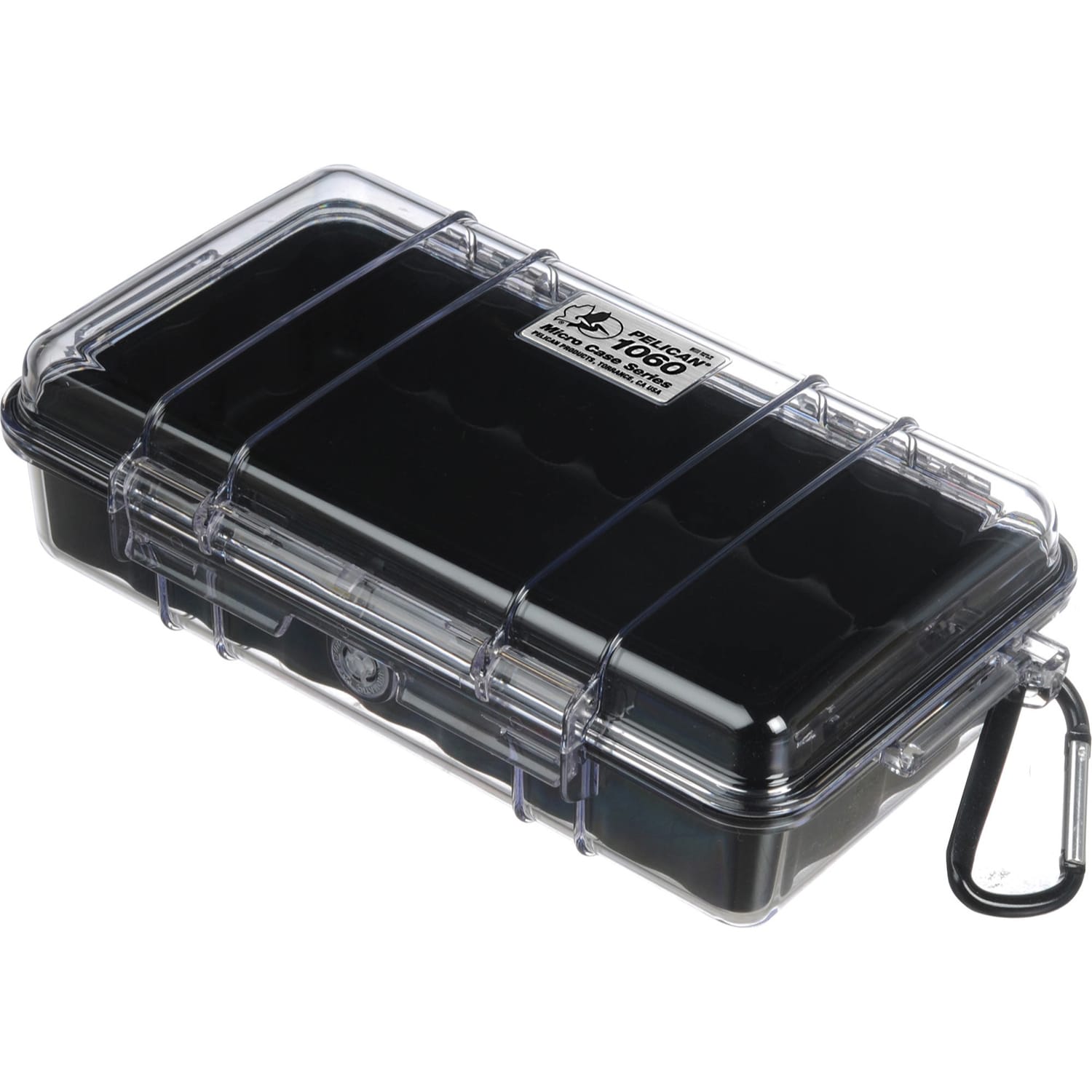 Pelican 1060 Micro Case (Black / Clear)