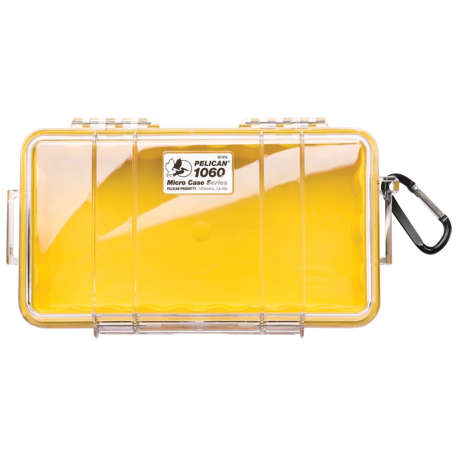 Pelican 1060 Micro Case (Yellow / Clear)