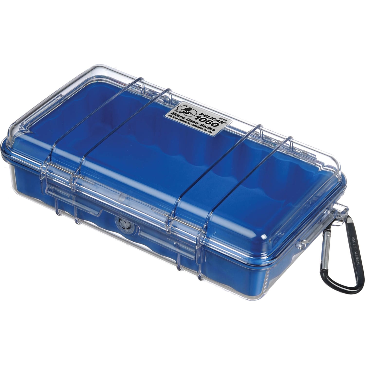 Pelican 1060 Micro Case (Blue / Clear)