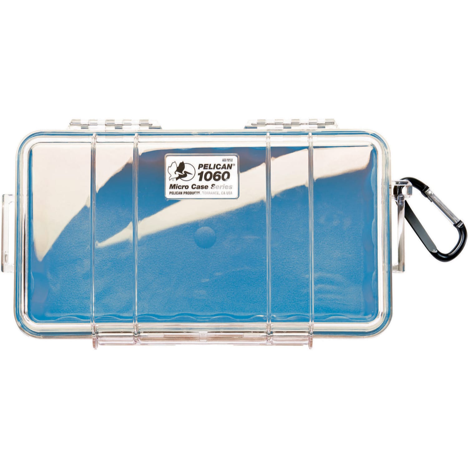 Pelican 1060 Micro Case (Blue / Clear)