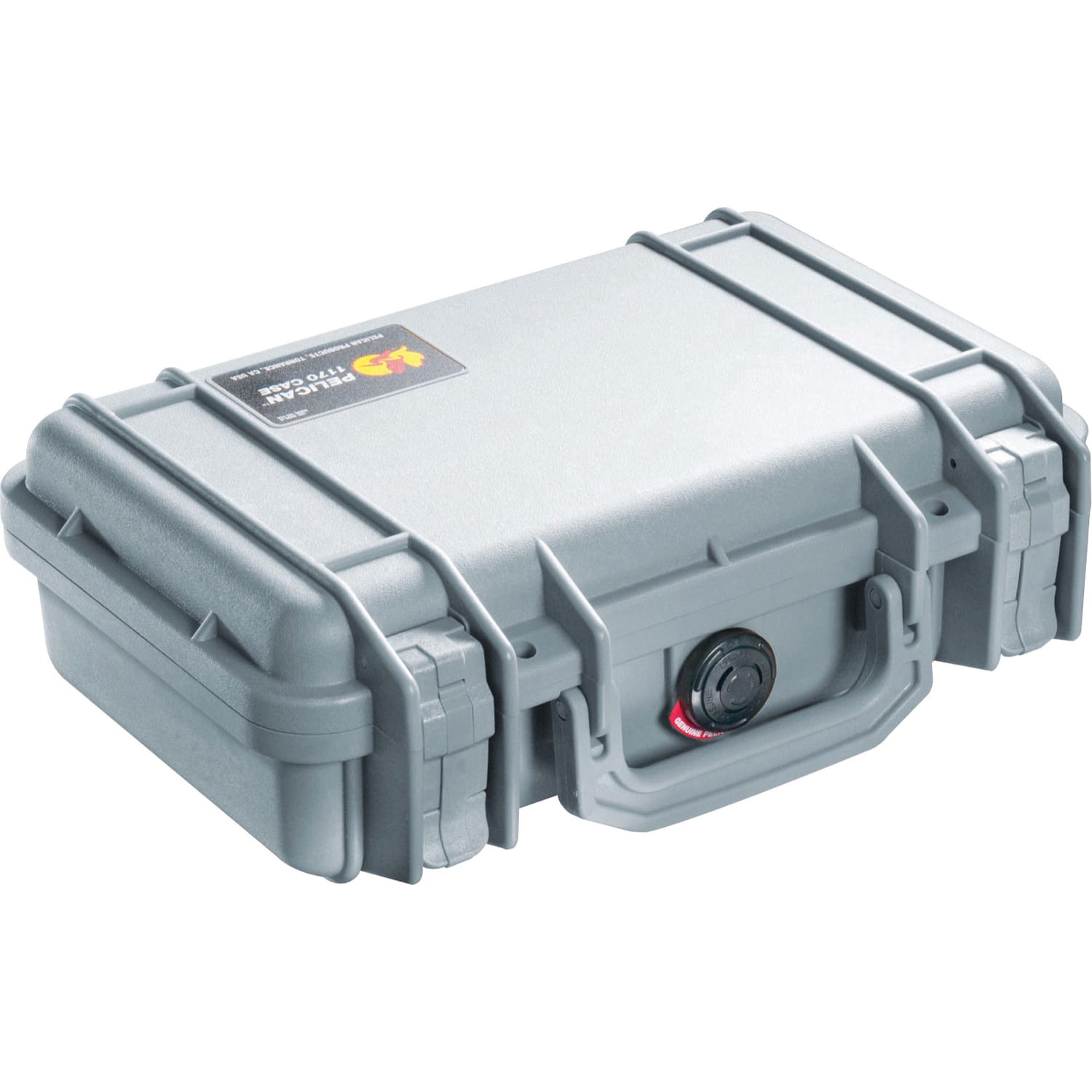 Pelican 1170 Protector Case with Foam (Silver)