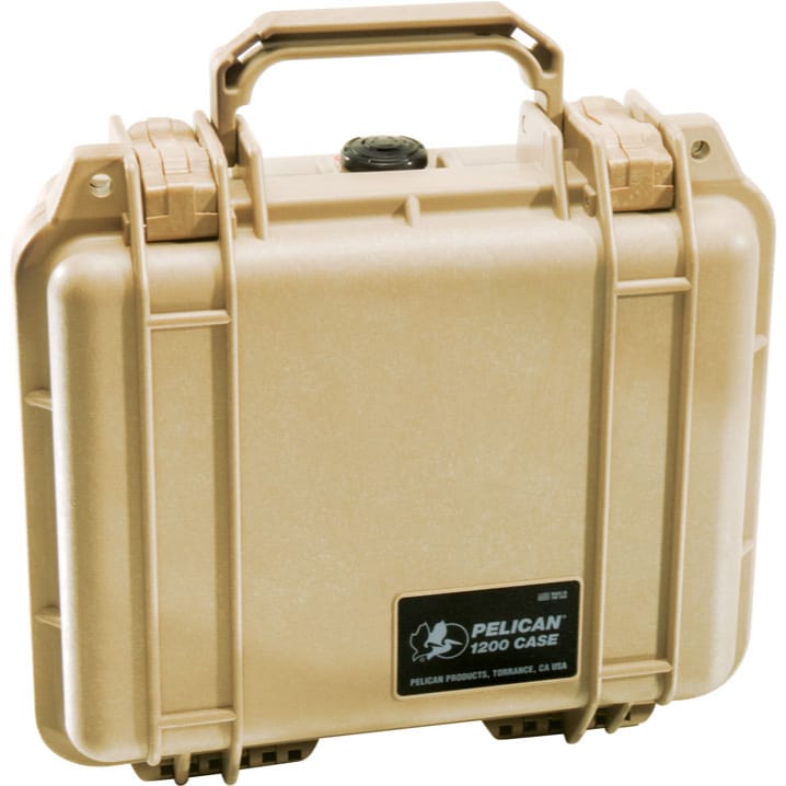 Pelican 1200NF Protector Case without Foam (Desert Tan)