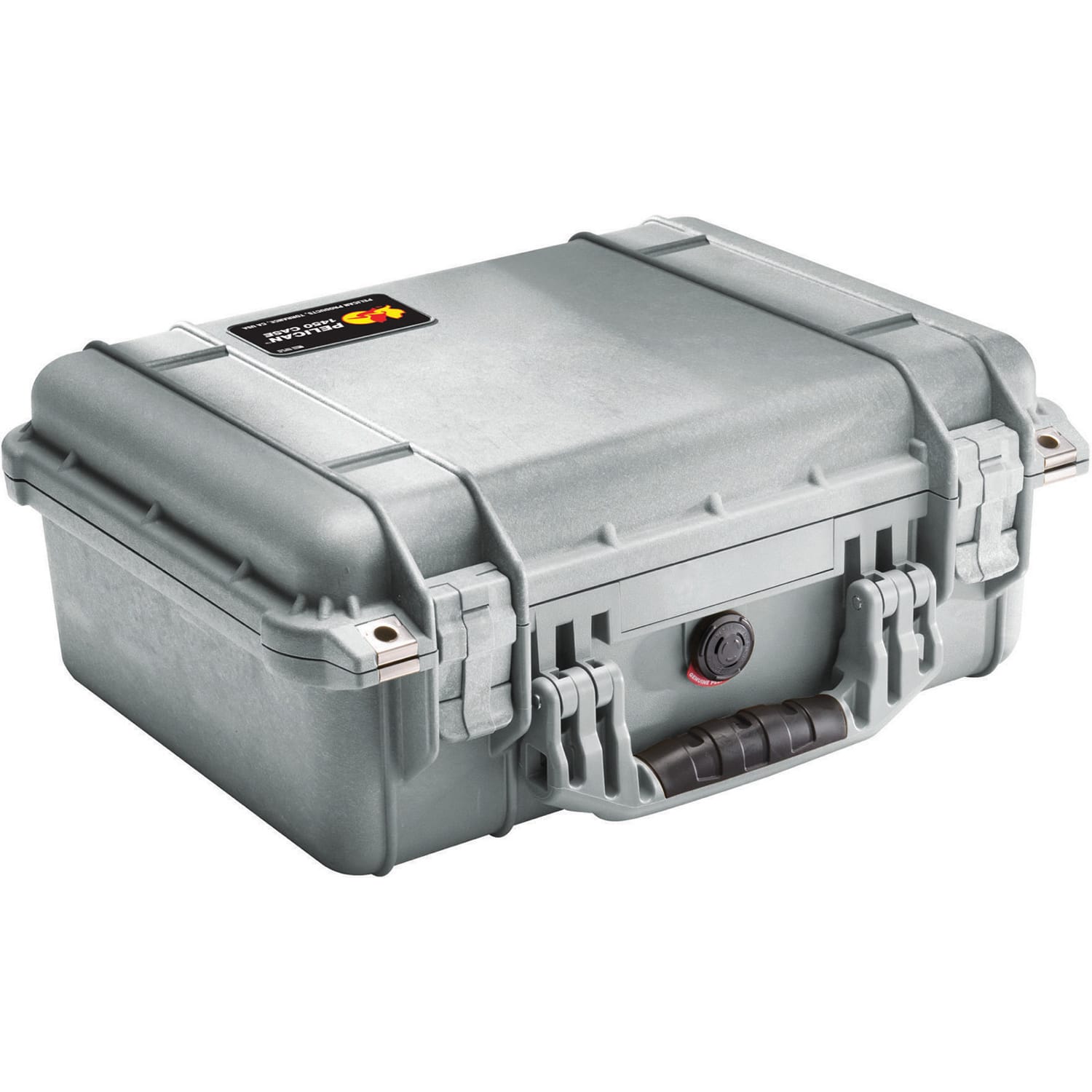 Pelican 1450NF Protector Case without Foam (Silver)