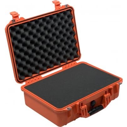 Pelican 1500 Protector Case with Foam (Orange)