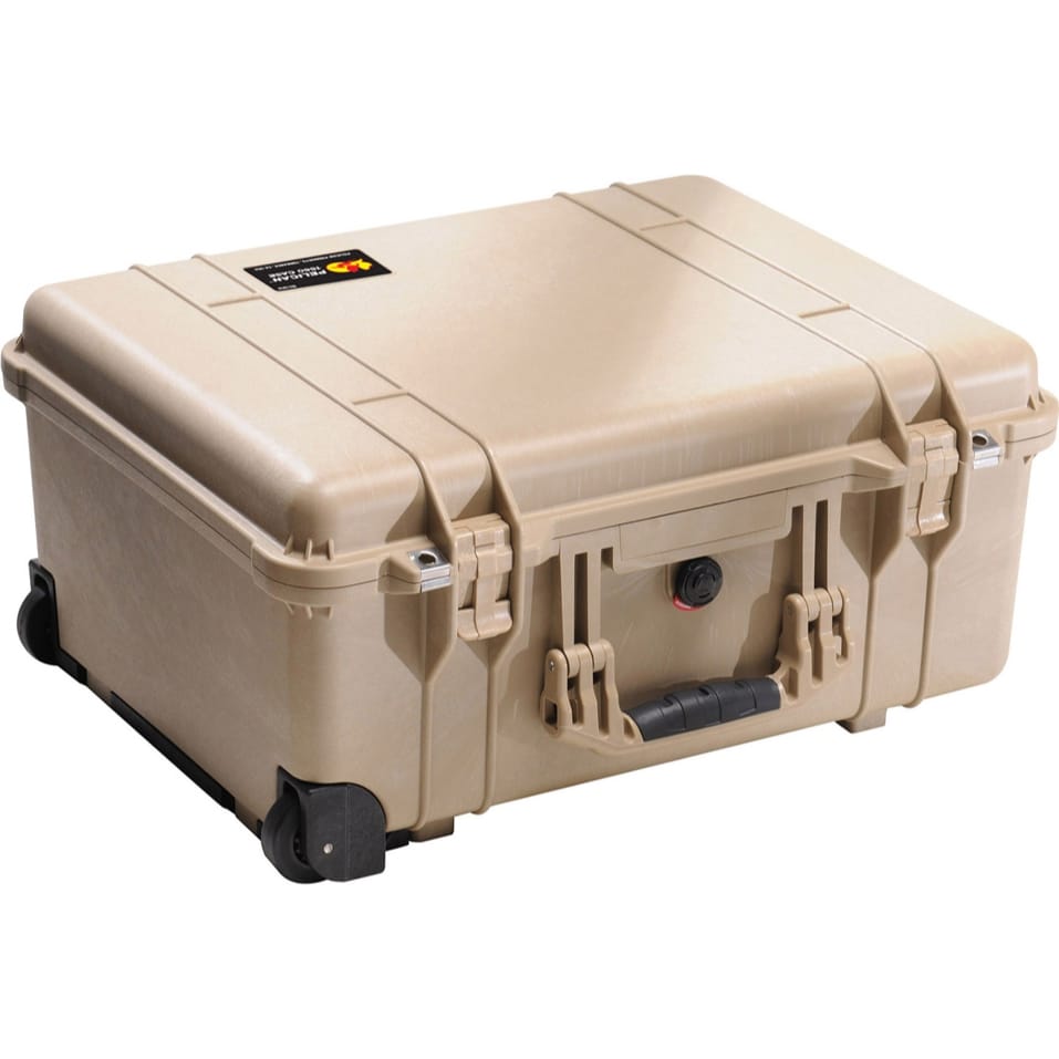 Pelican 1560NF Protector Case without Foam (Desert Tan)