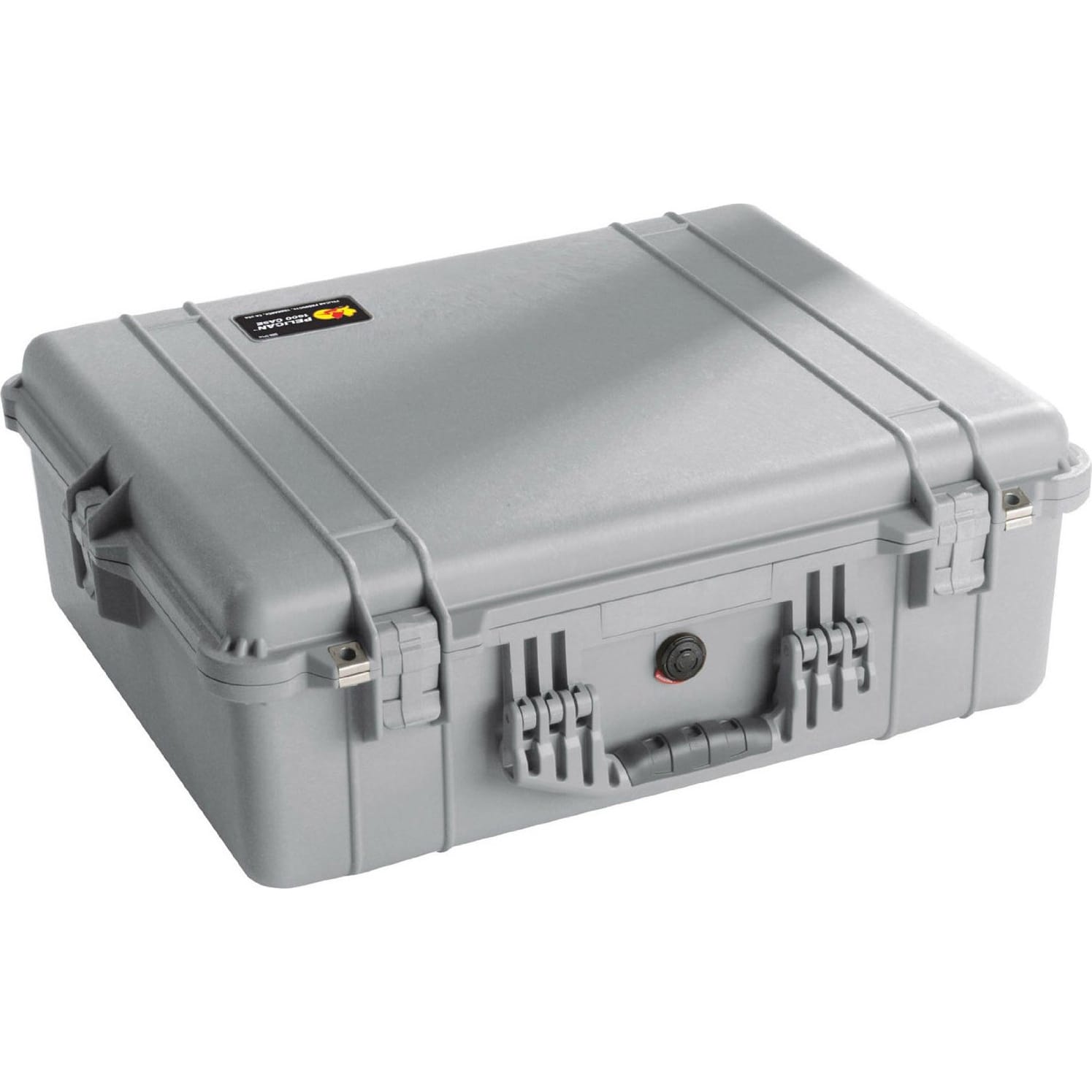 Pelican 1600 Protector Case with Foam (Silver)