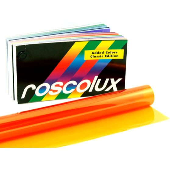 Rosco #16 Roscolux Cinegel Filter Gel Light Amber (48" x 25' Roll)