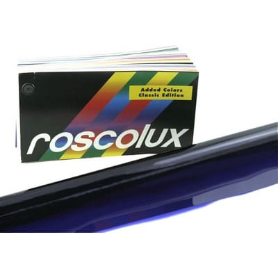 Rosco #83 Roscolux Cinegel Filter Gel Medium Blue (20" x 24" Sheet)