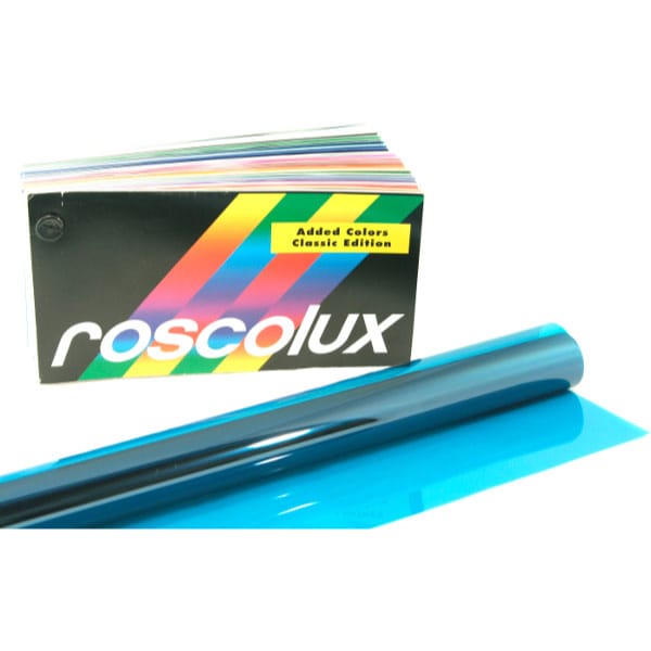 Rosco #375 Roscolux Cinegel Filter Gel Cerulean Blue (20" x 24" Sheet)