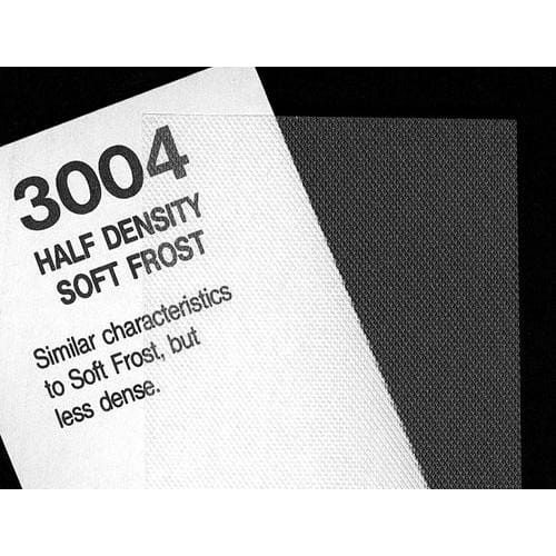 Rosco #3004 Roscolux Filter Gel Half Density Soft Frost (20" x 24" Sheet)