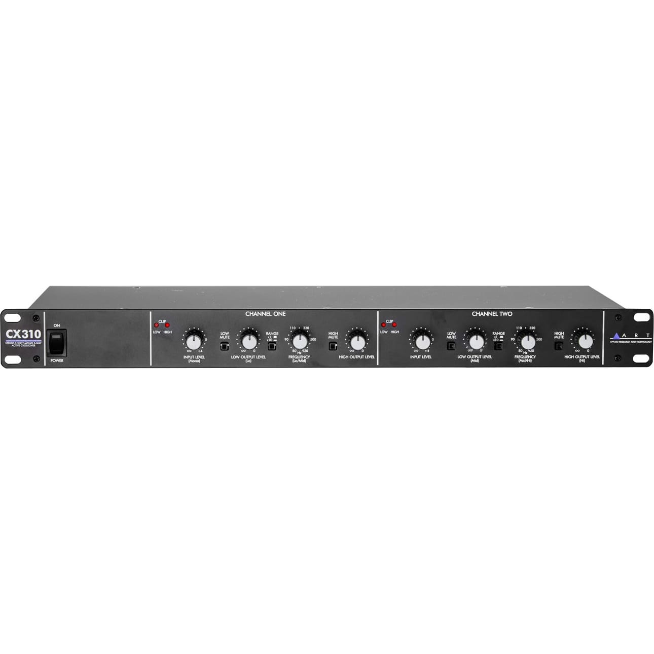 ART CX310 Stereo 2-Way/Mono 3-Way Crossover