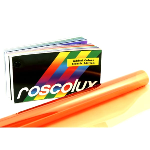 Rosco #02 Roscolux Cinegel Filter Gel Bastard Amber (20" x 24" Sheet)