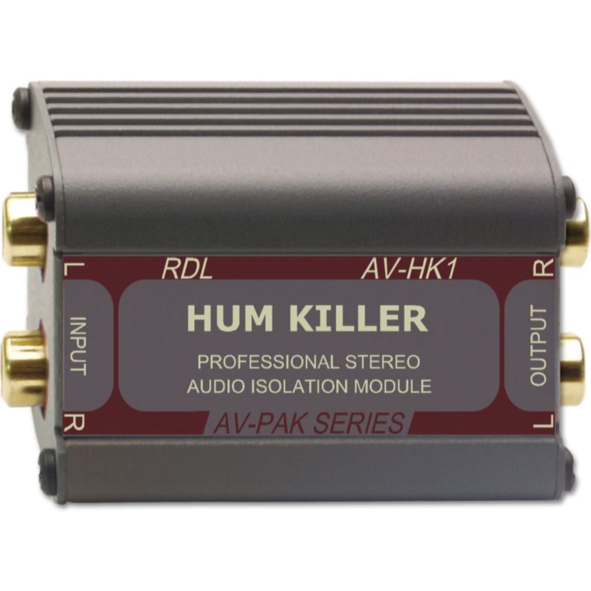 RDL AV-HK1 Hum Killer Transformer (RCA)