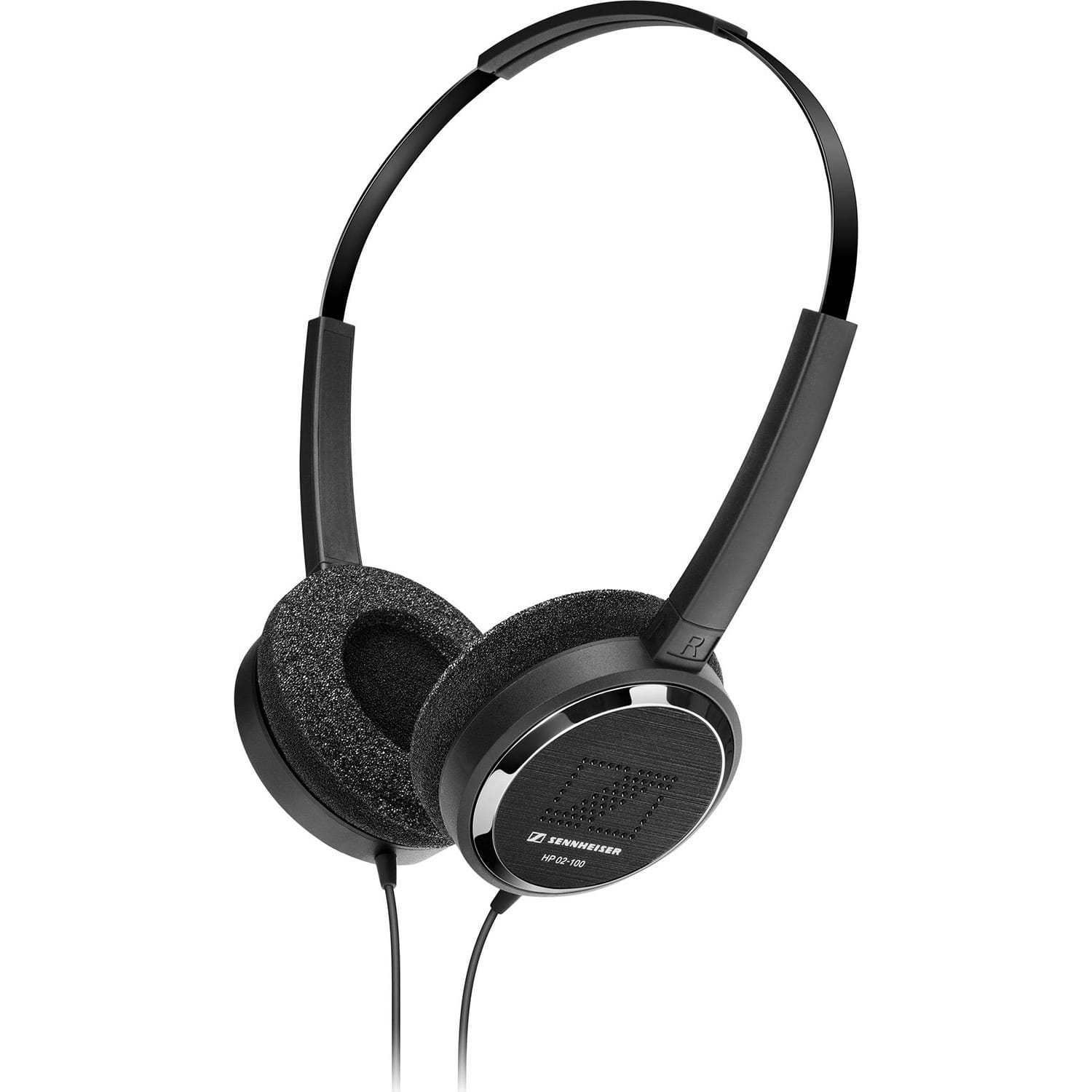 Sennheiser HP 02 Stereo On-Ear Headphones with 39" Cable