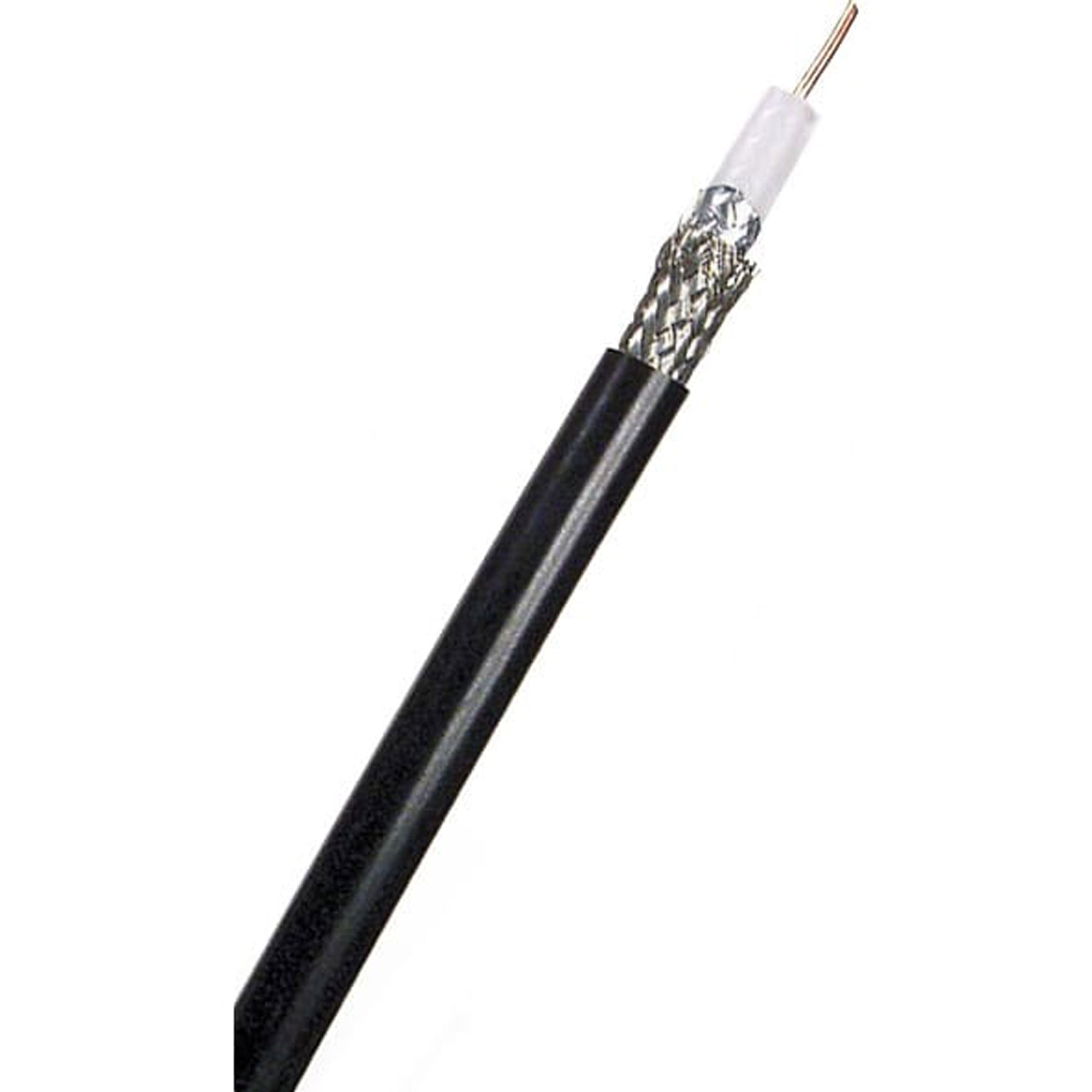 Canare L-4CFB 75 Ohm 3G-SDI / HD-SDI Digital Video Coaxial Cable RG-59 Type (Black, By the Foot)