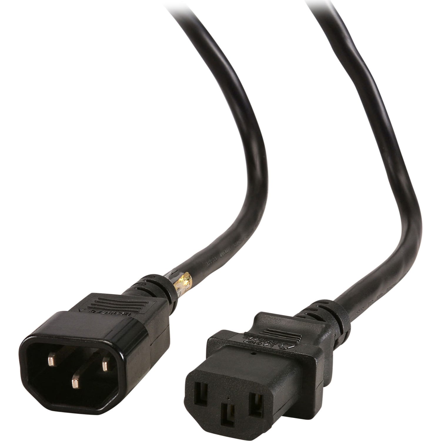 American DJ Accu-Cable ECCOM-15 Indoor-Outdoor IEC Extension Cord (15')