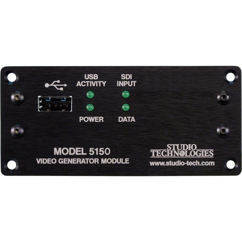 Studio Technologies Model 5150 Video Generator Module with Optical Output