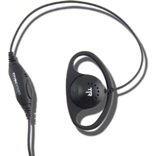 Titan Radio TR3XDS D-Shell Earpiece with Inline PTT for TR3X