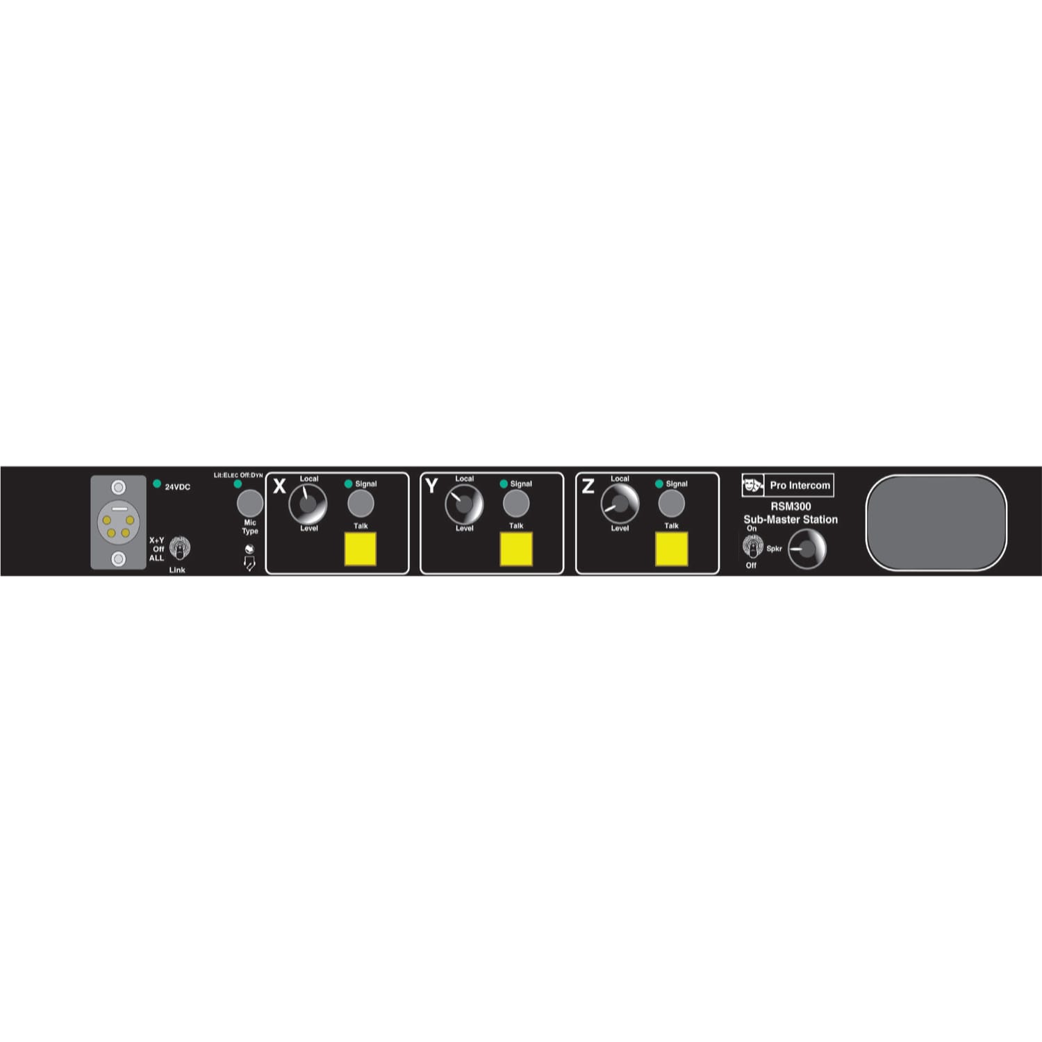 Pro Intercom RSM300 Remote Sub-Master