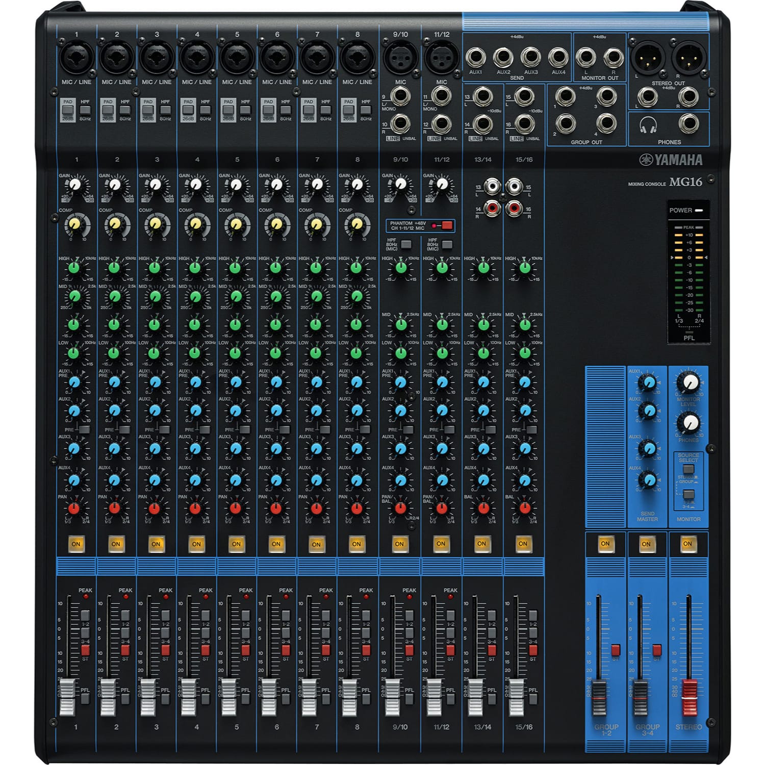 Yamaha MG16 16-Channel Stereo Mixer