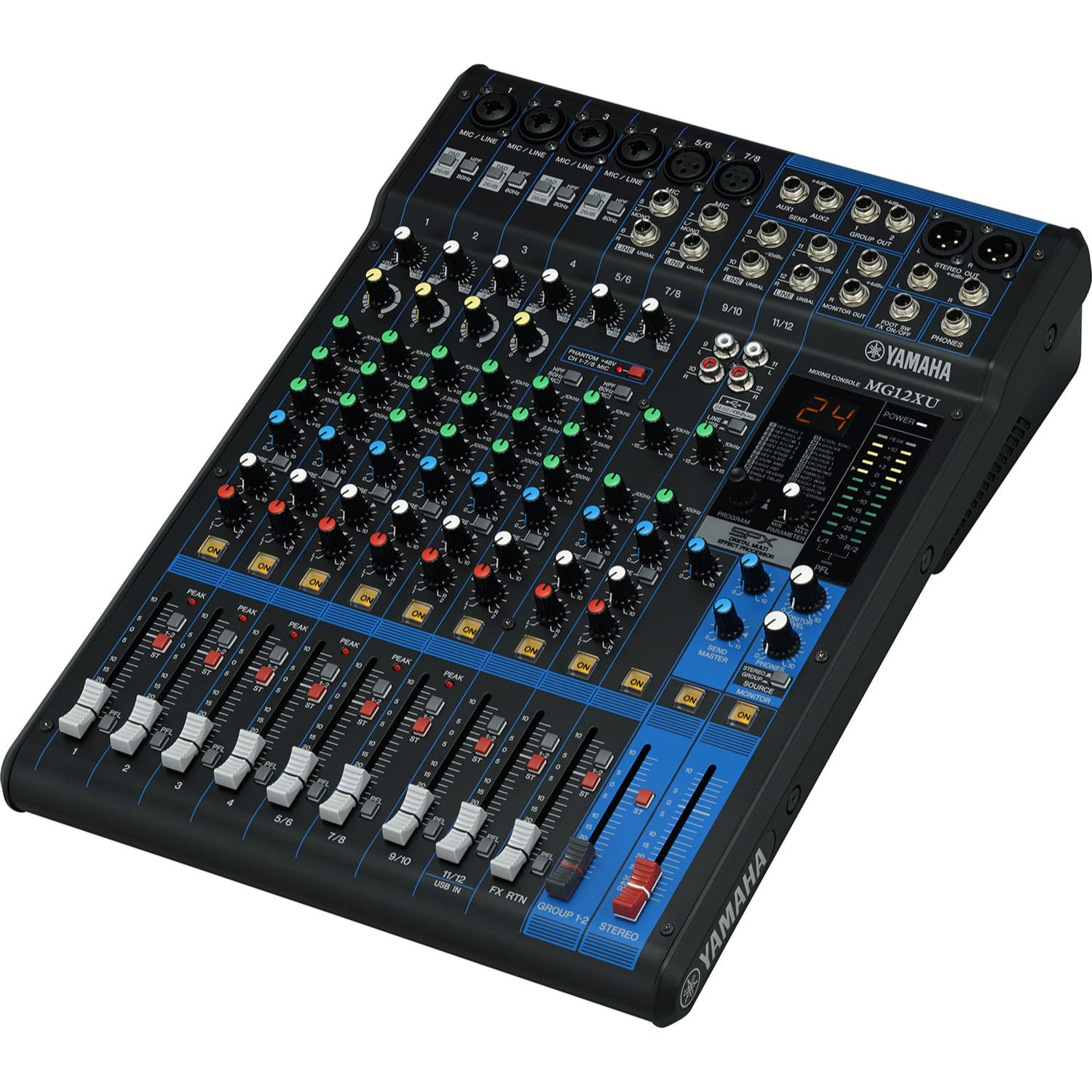 Yamaha MG12XU 12-Channel Mixer with USB and Effects