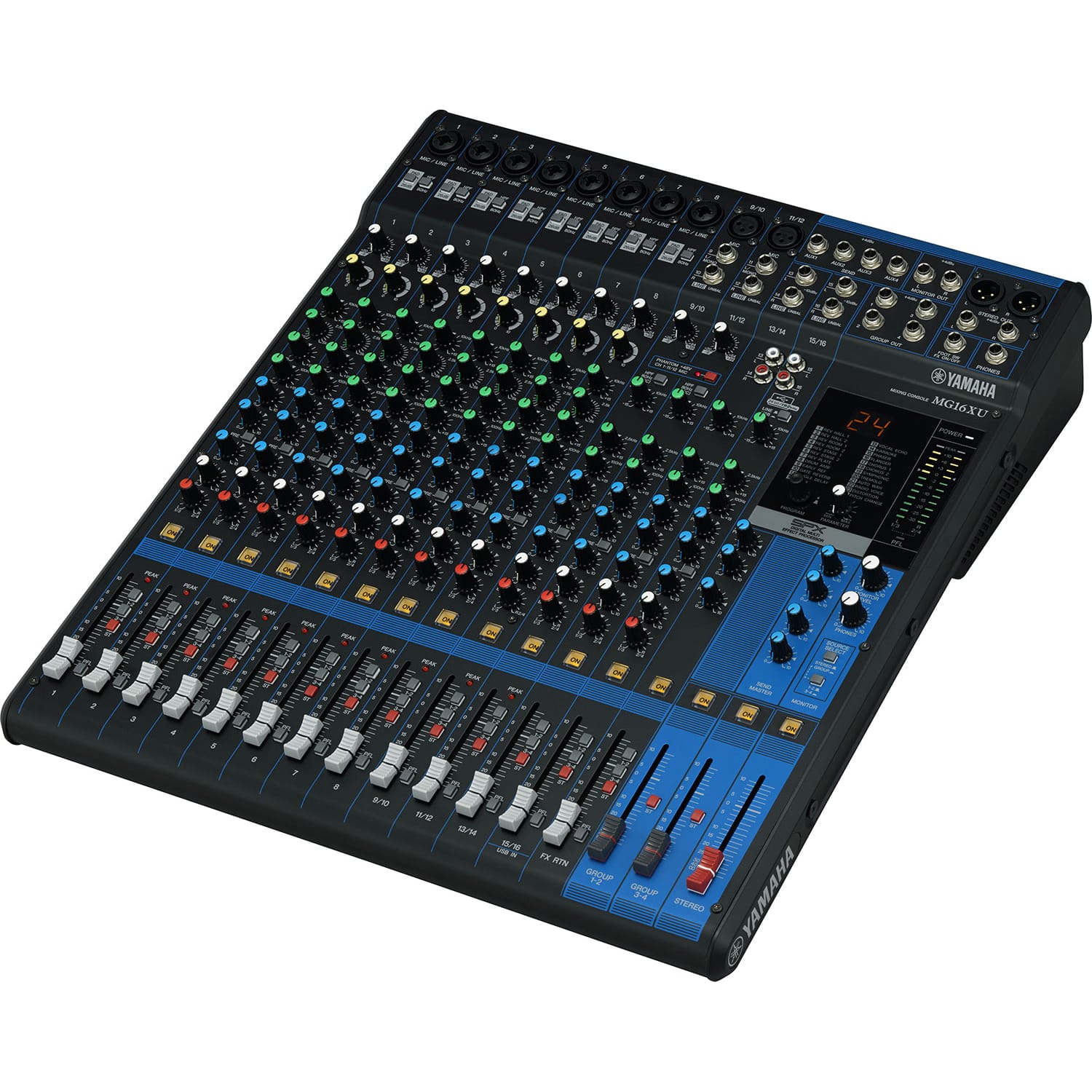 Yamaha MG16XU 16-Channel Mixer with USB and Effects