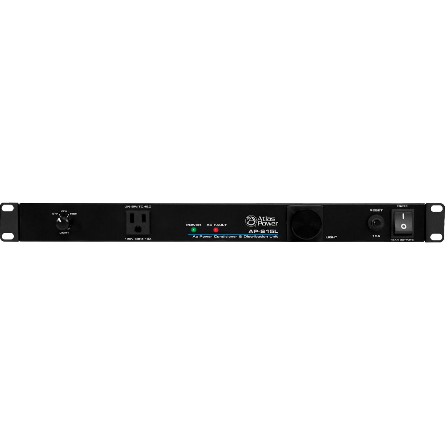 AtlasIED AP-S15LA Power Conditioner with Light (15 Amp)