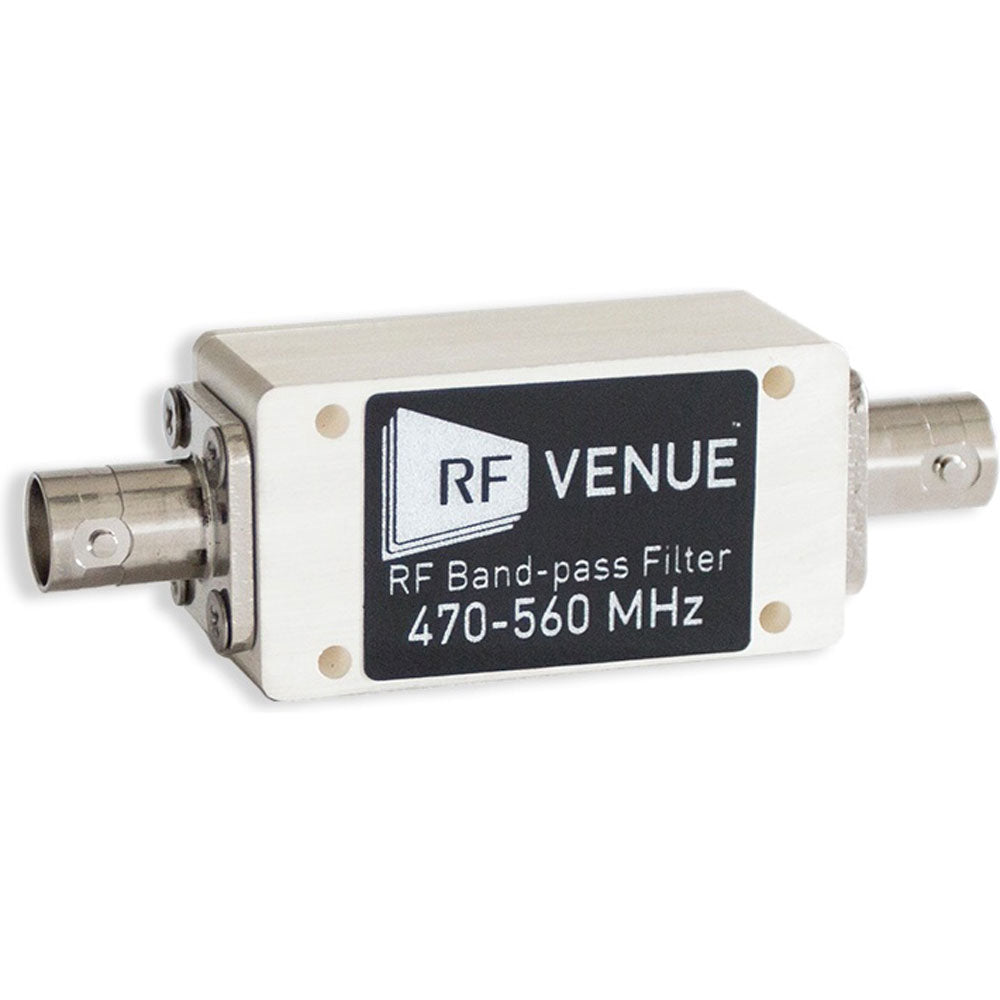 RF Venue BPF470T560 RF Band-Pass Filter (470-560 MHz)