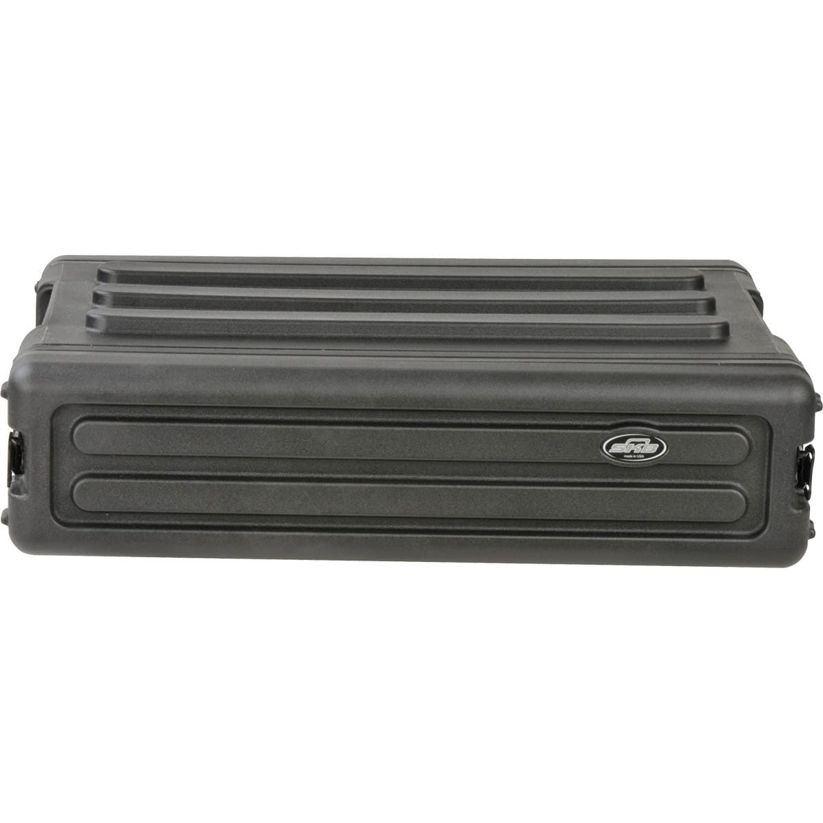 SKB 1SKB-R2S Roto-Molded Shallow Rack Case with Steel Rails (2U)