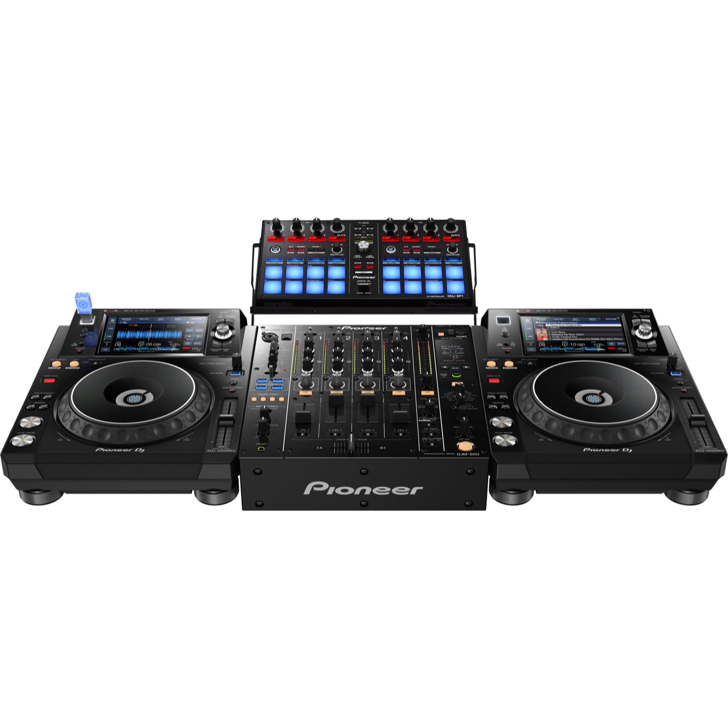 Pioneer DJ XDJ-1000MK2 High-Performance Multi-Player DJ Deck with Touch Screen