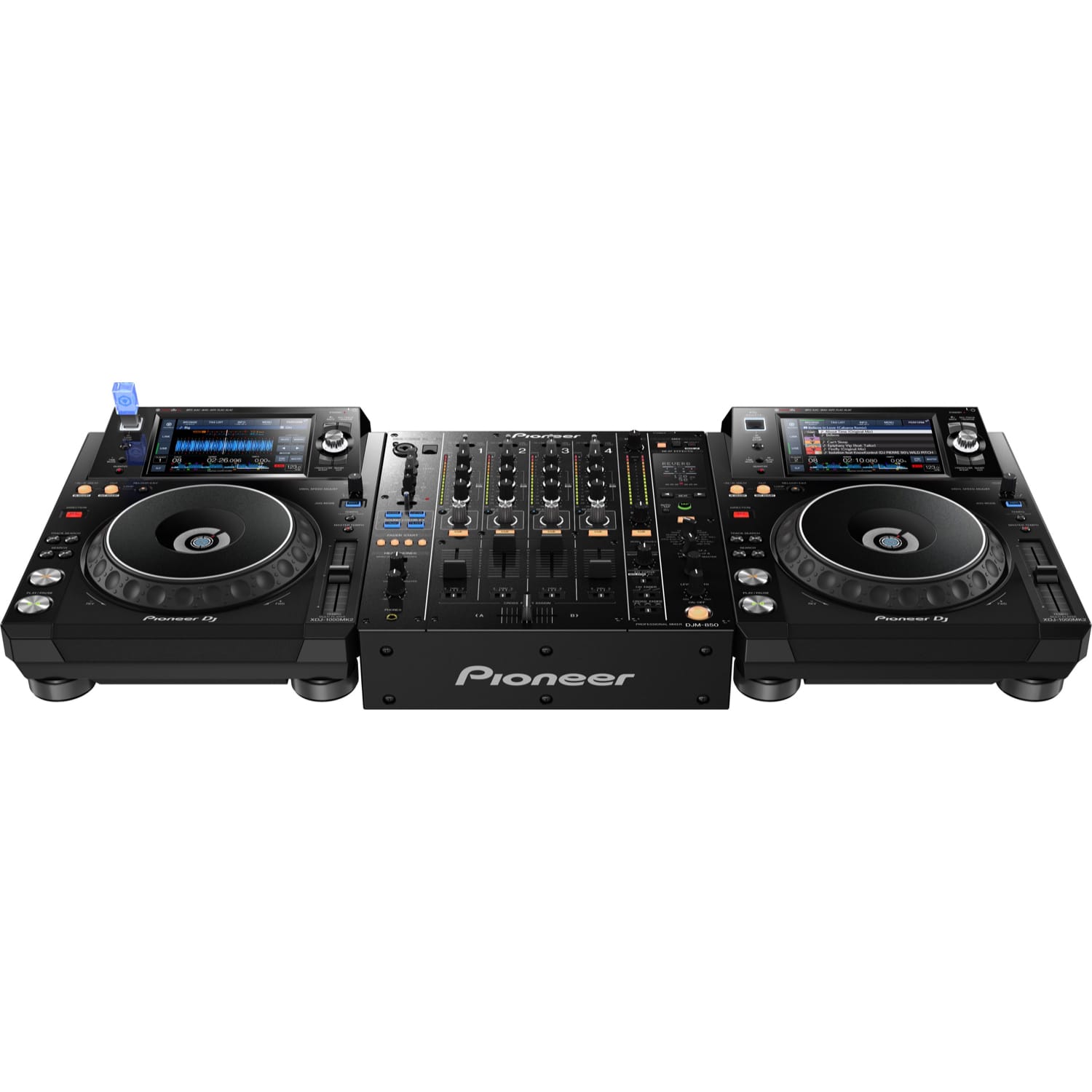 Pioneer DJ XDJ-1000MK2 High-Performance Multi-Player DJ Deck with Touch Screen