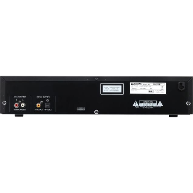 Tascam CD-200BT Rackmount CD Player with Bluetooth Receiver