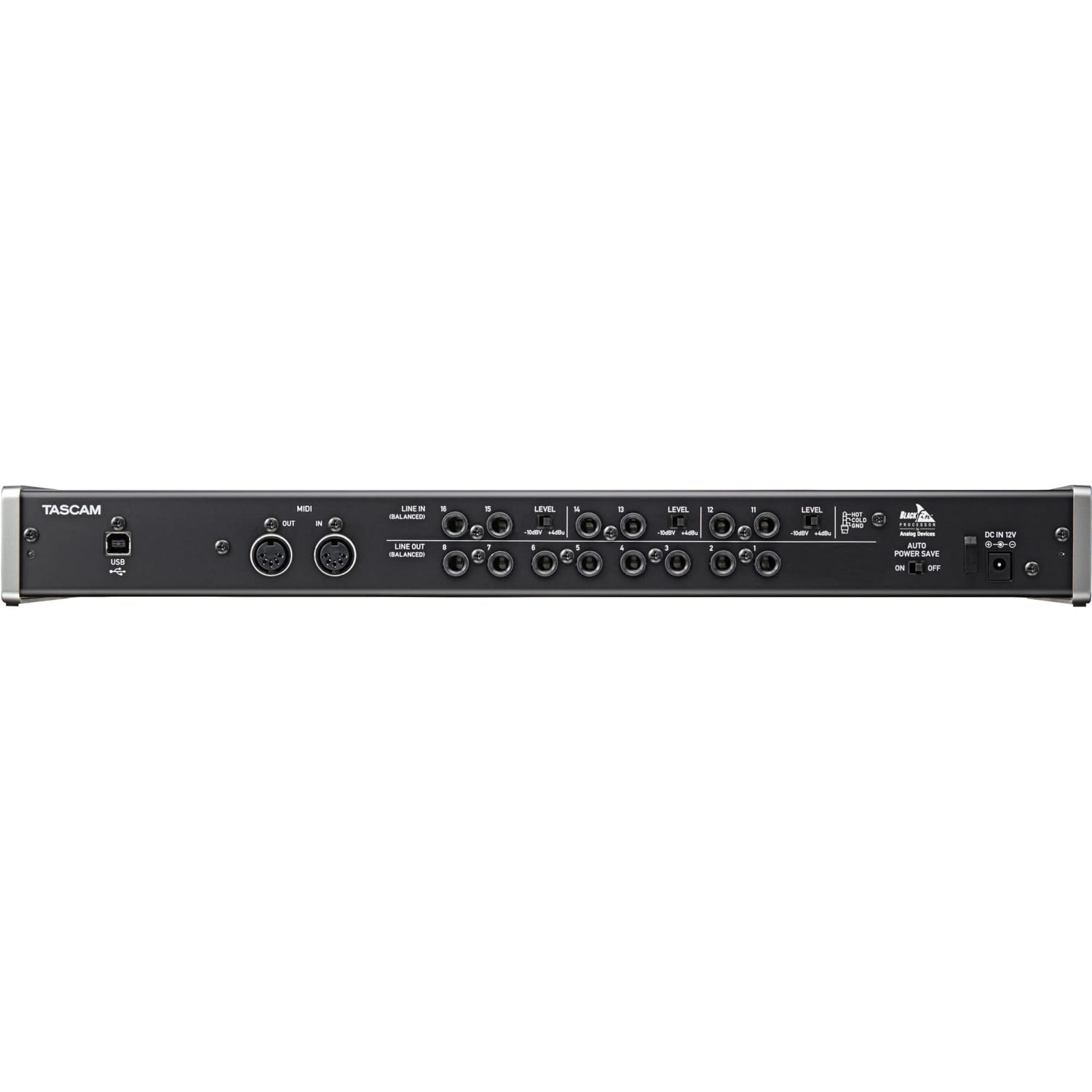 Tascam US-16x08 USB Audio/MIDI Interface