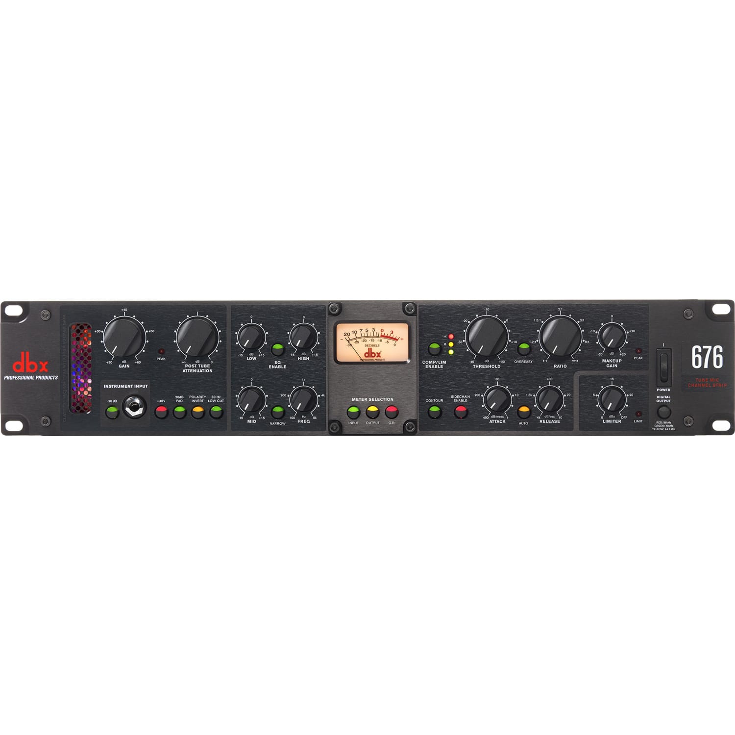 dbx 676 Tube Microphone Preamp Channel Strip