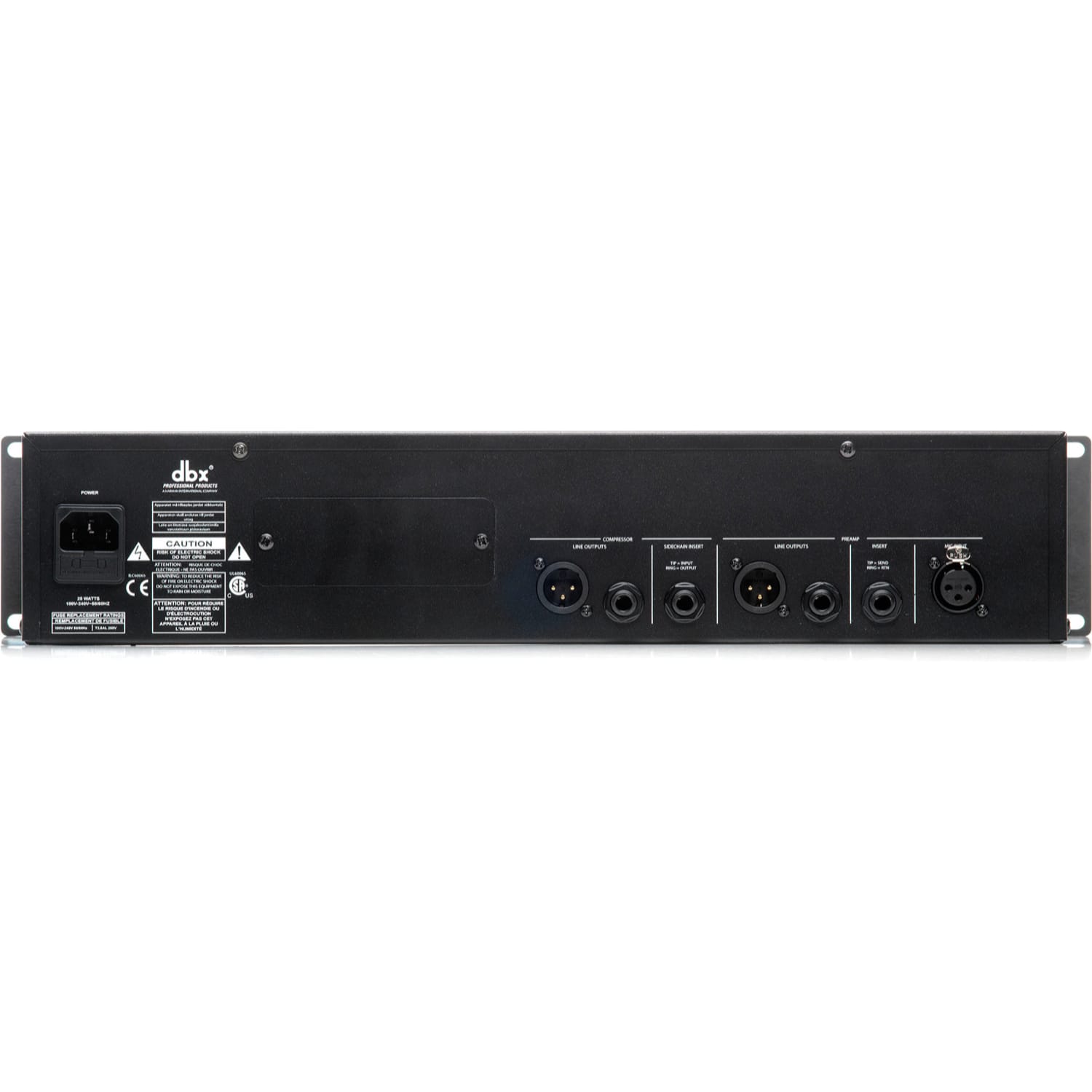 dbx 676 Tube Microphone Preamp Channel Strip