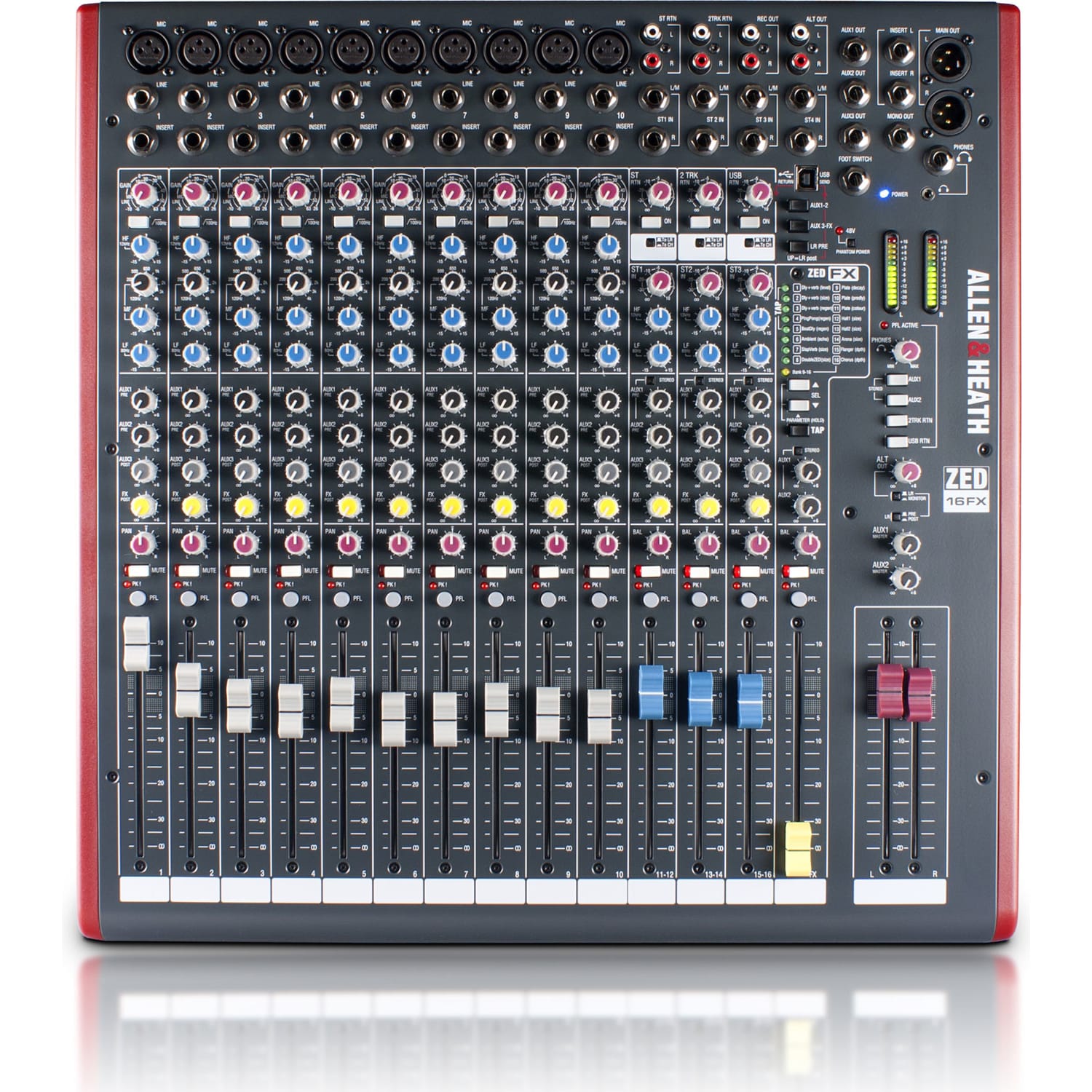 Allen & Heath ZED-16FX 16-Channel Recording Mixer