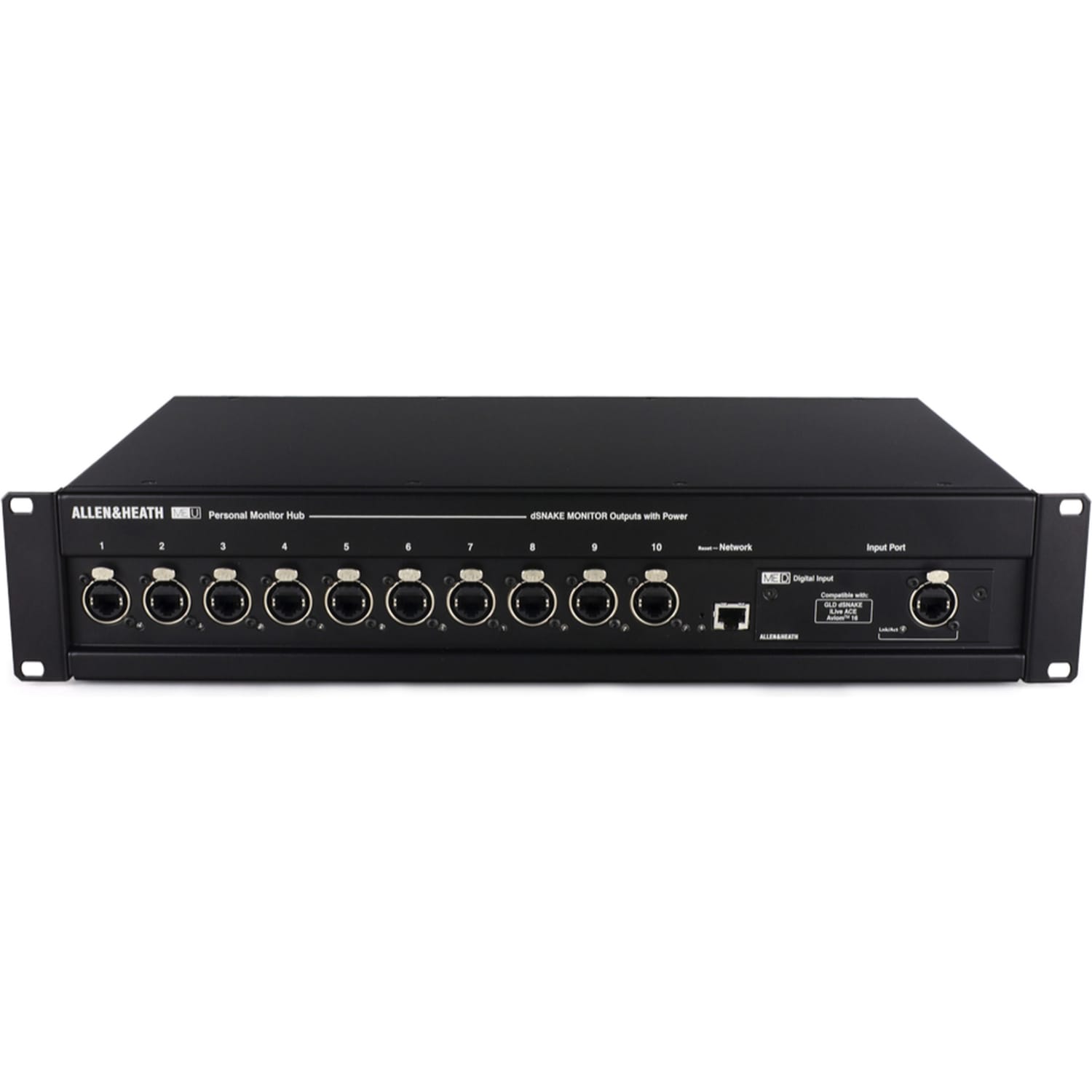 Allen & Heath ME-U 10 Port PoE Monitor Hub