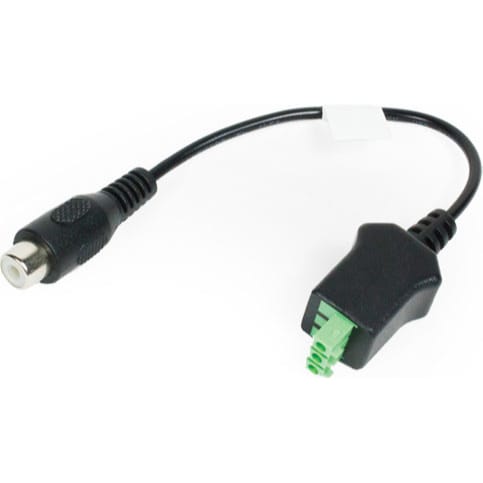 Williams AV WCA 105 Female RCA to Mini-Phoenix Contact Cable (4 in)