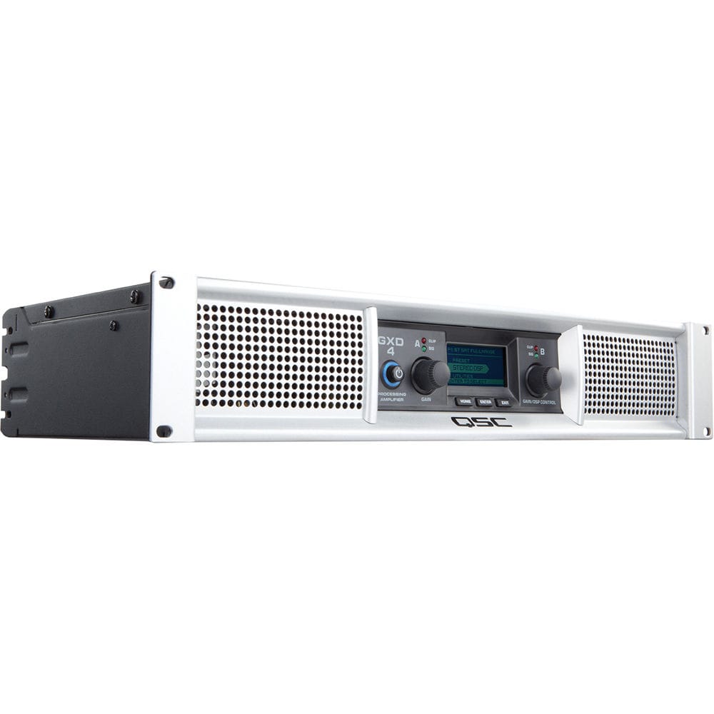 QSC GXD4 Professional 1600W Power Amplifier with DSP