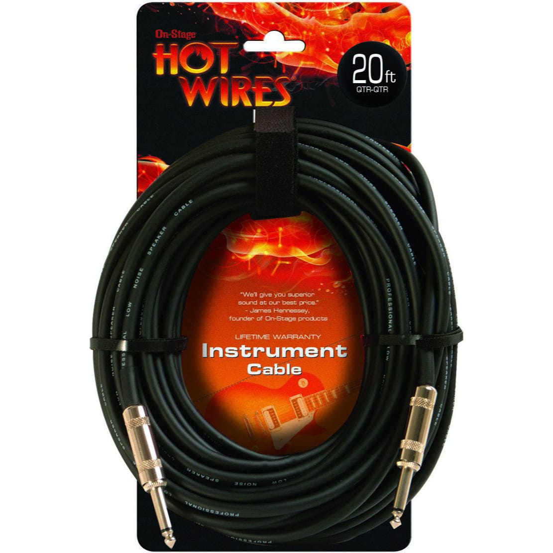 On-Stage IC-20 Instrument Cable (20')