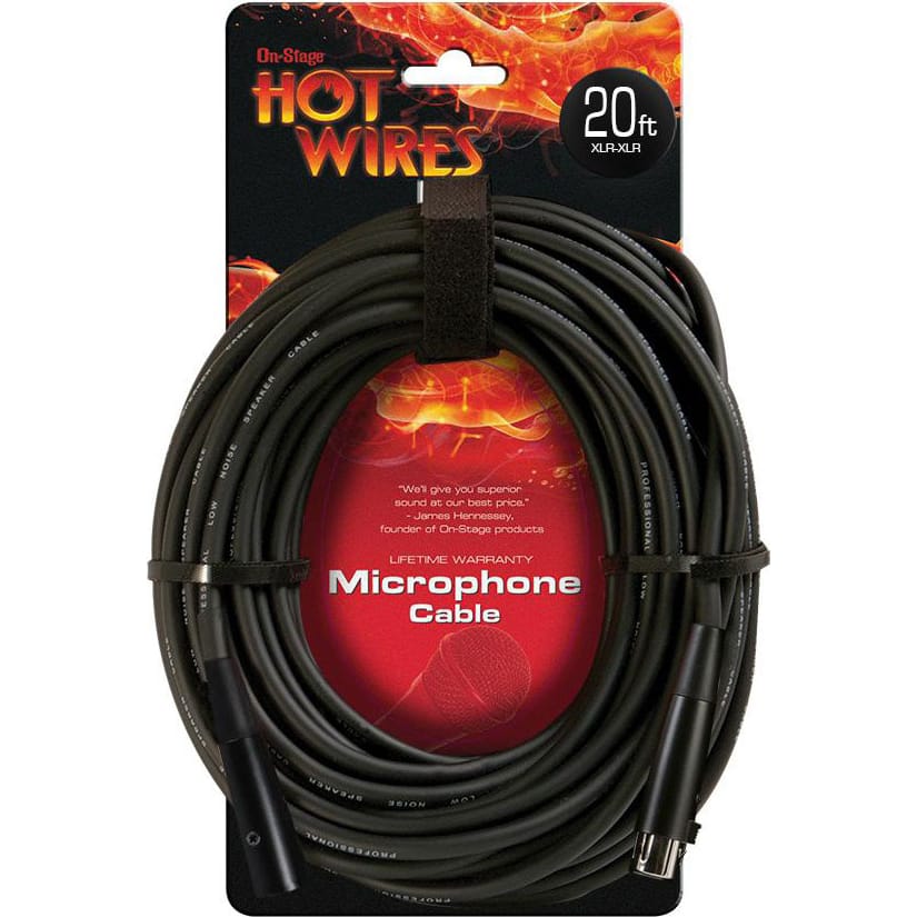 On-Stage MC12-15 Mic Cable (15')