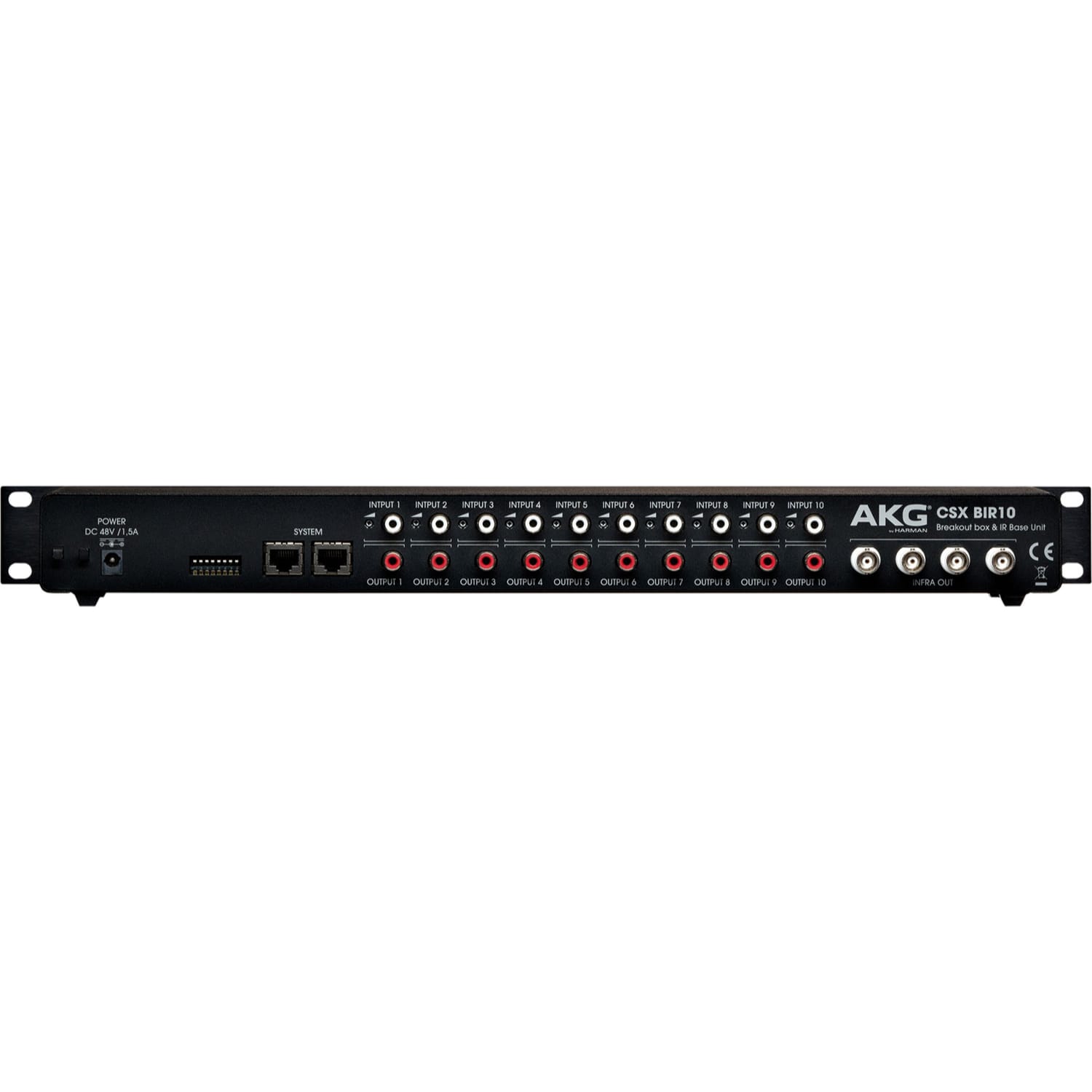 AKG CSX BIR10 10-Channel Breakout Box and Infrared Base Unit